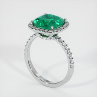 Emerald Ring 3.54 Ct., Platinum 950 Preview