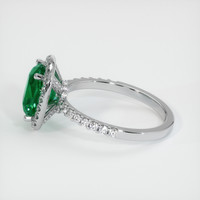 2.52 Ct. Emerald Ring, Platinum 950 4