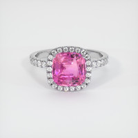 3.00 Ct. Sapphire Ring, Platinum 950 1