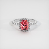 2.03 Ct. Sapphire Ring, Platinum 950 1