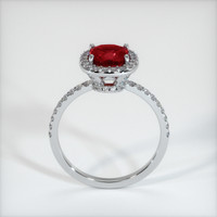 1.31 Ct. Ruby Ring, Platinum 950 3