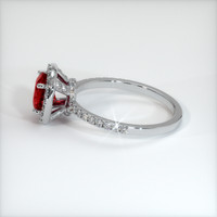 1.31 Ct. Ruby Ring, Platinum 950 4