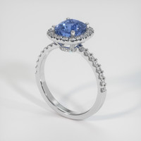 1.84 Ct. Sapphire Ring, Platinum 950 2