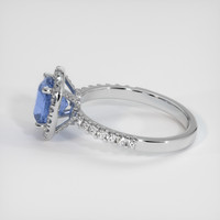 1.84 Ct. Sapphire Ring, Platinum 950 4