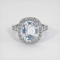 3.60 Ct. Sapphire Ring, Platinum 950 1
