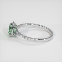 0.90 Ct. Sapphire Ring, Platinum 950 4
