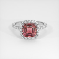 2.00 Ct. Sapphire Ring, Platinum 950 1