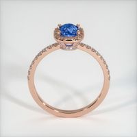 0.77 Ct. Sapphire Ring, 14K Rose Gold 3