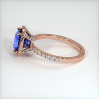 2.32 Ct. Sapphire Ring, 14K Rose Gold 4