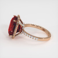 8.03 Ct. Gemstone Ring, 14K Rose Gold 4