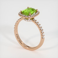 1.70 Ct. Gemstone Ring, 14K Rose Gold 2