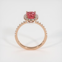 2.03 Ct. Sapphire Ring, 14K Rose Gold 3