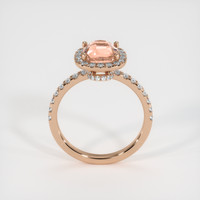 2.33 Ct. Sapphire Ring, 14K Rose Gold 3
