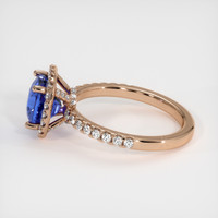 2.03 Ct. Sapphire Ring, 14K Rose Gold 4