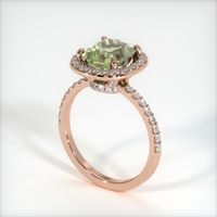 2.88 Ct. Sapphire Ring, 14K Rose Gold 2
