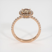 1.59 Ct. Sapphire Ring, 14K Rose Gold 3