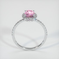 3.04 Ct. Sapphire Ring, 18K White Gold 3