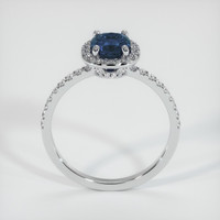 1.07 Ct. Sapphire Ring, 18K White Gold 3