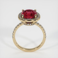 3.36 Ct. Ruby Ring, 10K Yellow Gold 3