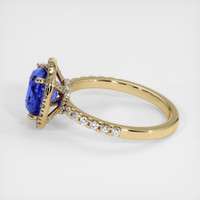 3.24 Ct. Sapphire Ring, 14K Yellow Gold 4
