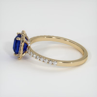 1.32 Ct. Sapphire Ring, 14K Yellow Gold 4