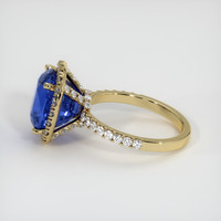5.69 Ct. Sapphire Ring, 14K Yellow Gold 4