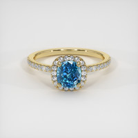 1.85 Ct. Gemstone Ring, 14K Yellow Gold 1