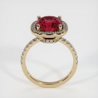 3.36 Ct. Ruby Ring, 14K Yellow Gold 3
