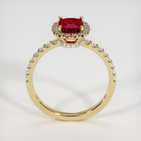 1.56 Ct. Ruby Ring, 14K Yellow Gold 3