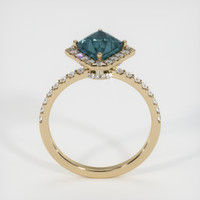 2.40 Ct. Sapphire Ring, 14K Yellow Gold 3