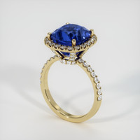 5.69 Ct. Sapphire Ring, 18K Yellow Gold 2