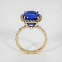 5.69 Ct. Sapphire Ring, 18K Yellow Gold 3