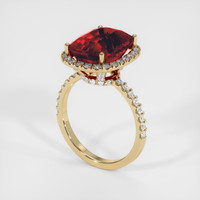 8.03 Ct. Gemstone Ring, 18K Yellow Gold 2