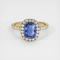 1.76 Ct. Gemstone Ring, 18K Yellow Gold 1