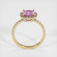 2.06 Ct. Sapphire Ring, 18K Yellow Gold 3