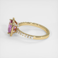 2.06 Ct. Sapphire Ring, 18K Yellow Gold 4
