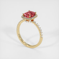 2.03 Ct. Sapphire Ring, 18K Yellow Gold 2