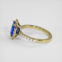1.95 Ct. Blue Sapphire Ring, 18K Yellow Gold 4