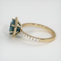 2.59 Ct. Sapphire Ring, 18K Yellow Gold 4