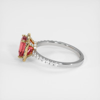 2.03 Ct. Sapphire Ring, 14K Yellow & White 4