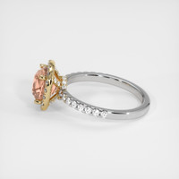 2.33 Ct. Sapphire Ring, 14K Yellow & White 4