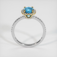 1.85 Ct. Gemstone Ring, 18K Yellow & White 3