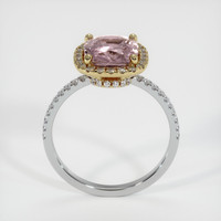 0.75 Ct. Sapphire Ring, 18K Yellow & White 3