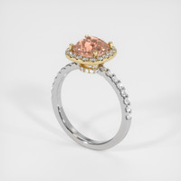 2.33 Ct. Sapphire Ring, 18K Yellow & White 2