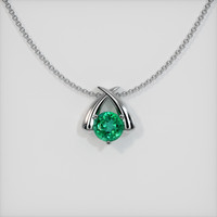 1.61 Ct. Emerald  Pendant - Platinum 950