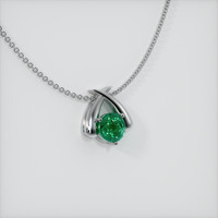 1.61 Ct. Emerald  Pendant - Platinum 950