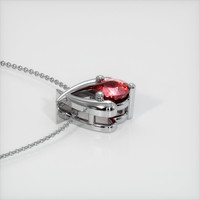 Ruby Pendant 1.12 Ct., 14K White Gold Preview
