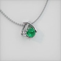 Emerald Pendant 1.69 Ct., 18K White Gold Preview