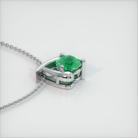 Emerald Pendant 0.82 Ct. 18K White Gold Preview