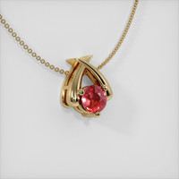 Ruby Pendant 1.12 Ct., 14K Yellow Gold Preview